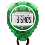 A601X PRO SURVIVOR STOPWATCH TRANSLUCENT  IN LIME