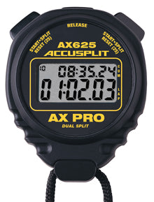 AX625 - AX PRO Series Professional Stopwatches - Two-Line Display Lap Split Stopwatch