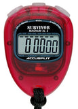S2 - NEW! SURVIVOR® Series Stopwatches in Transparent Cherry Case