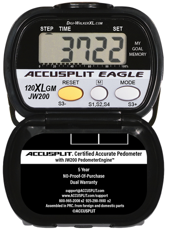 ACCUSPLIT AE120XLGM Pedometer