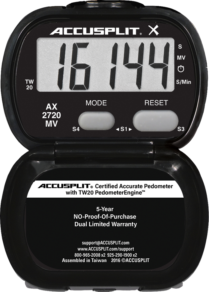 AX2720MV - Out of Stock - Accelerometer Pedometer with MVPA, Steps-Act ...