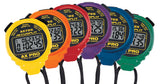 AX725 - AX PRO Memory Series Professional Stopwatches – 16 Memory Dual Split Stopwatch-6 Pack Rainbow Colors