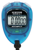 S2 - NEW! SURVIVOR® Series Stopwatches in Transparent Aquae Case