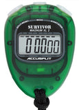 S2 - NEW! SURVIVOR® Series Stopwatches in Transparent Lime Case